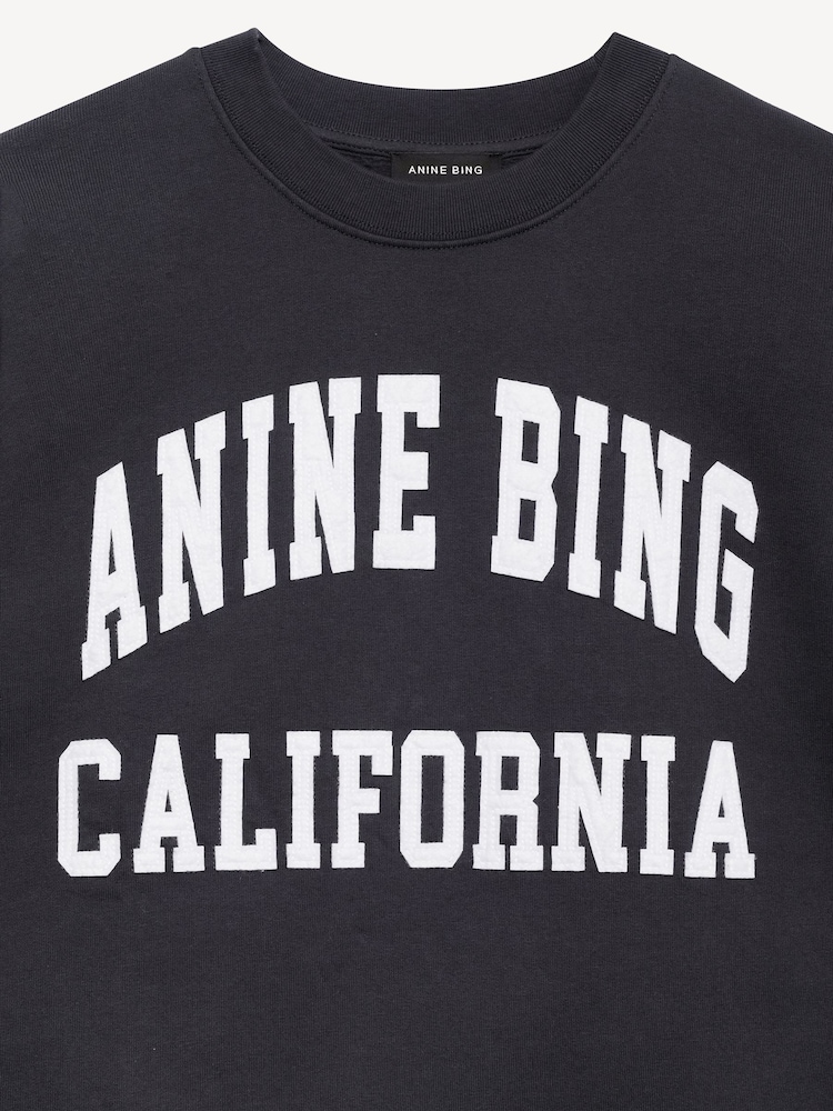 ANINE BING Black Miles Anine Bing Sweatshirt - Image 4 of 4
