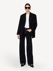 ANINE BING Black Vintage Hugh Jeans - Image 1 of 4