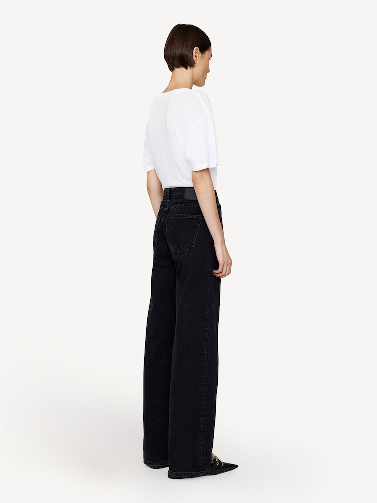 ANINE BING Black Vintage Hugh Jeans - Image 2 of 4