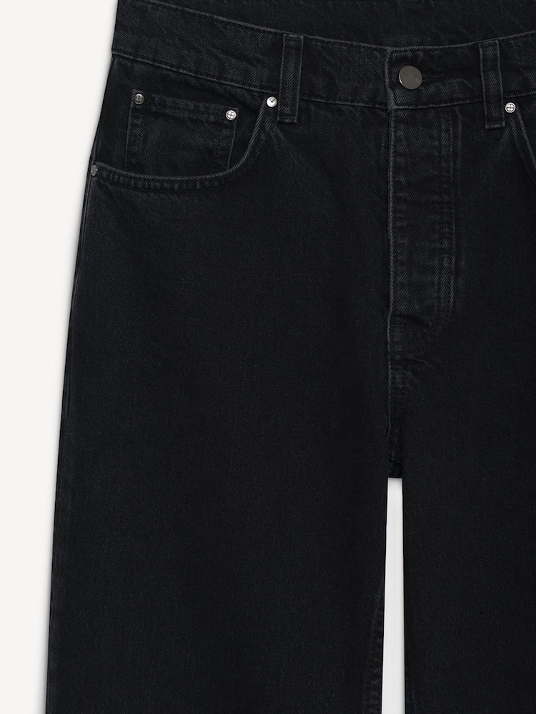 ANINE BING Black Vintage Hugh Jeans - Image 4 of 4