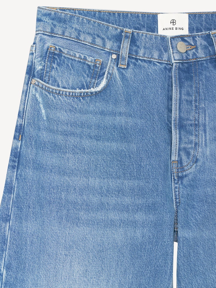 ANINE BING Blue Hugh Jeans - Image 5 of 5