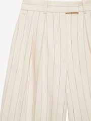 ANINE BING Cream Lou Trousers - Image 5 of 5