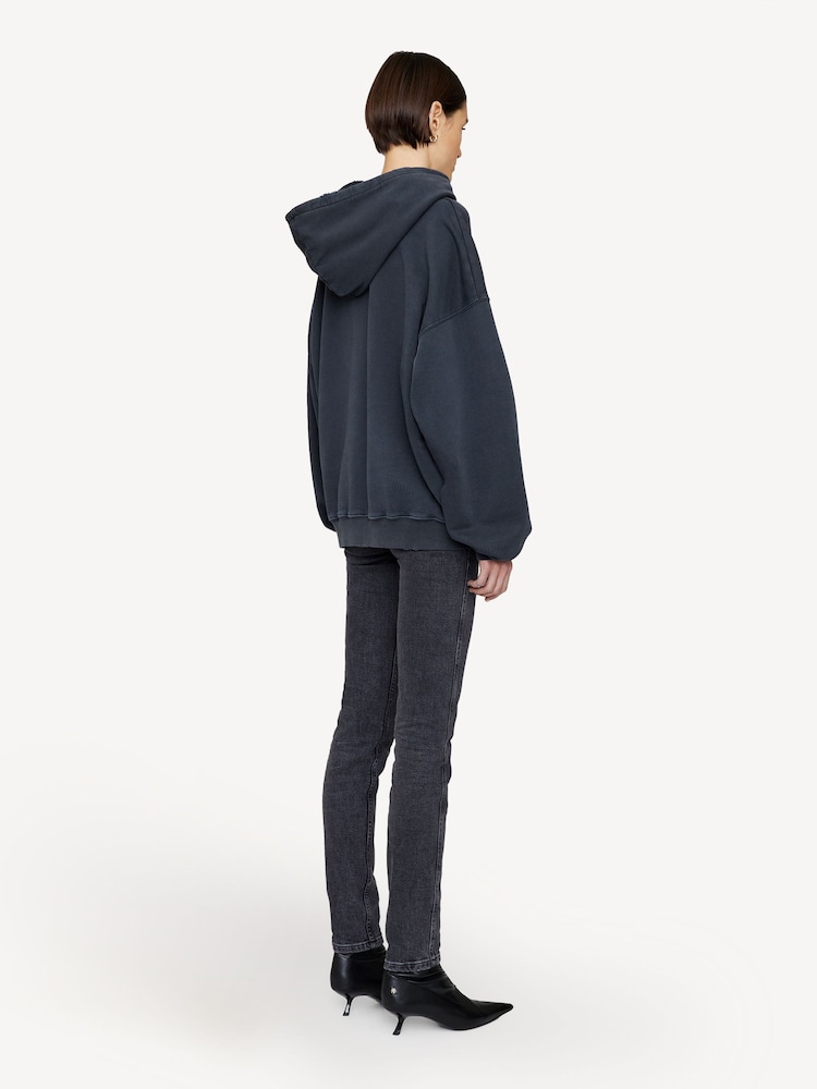 ANINE BING Black Harvey Sweatshirt - Image 2 of 5