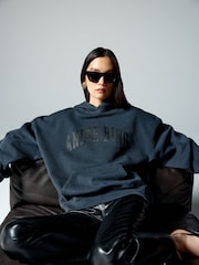 ANINE BING Black Harvey Sweatshirt - Image 3 of 5