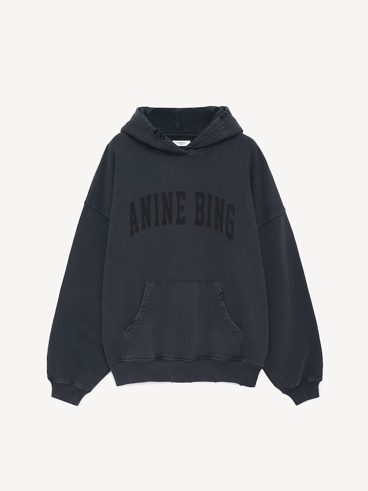 ANINE BING Black Harvey Sweatshirt - Image 5 of 5