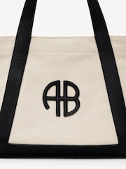 ANINE BING Brown Small Cara Tote - Image 3 of 6