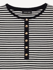 ANINE BING Black Alessia T-Shirt - Image 4 of 4
