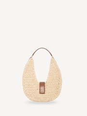 ANINE BING Cream Lou Monogram Bag - Image 1 of 6