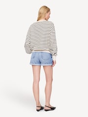 ANINE BING Black Dean Sweatshirt - Image 2 of 4