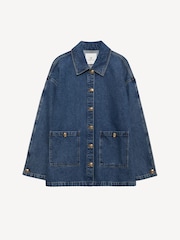 ANINE BING Blue Luca Jacket - Image 3 of 4