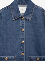 ANINE BING Blue Luca Jacket - Image 4 of 4