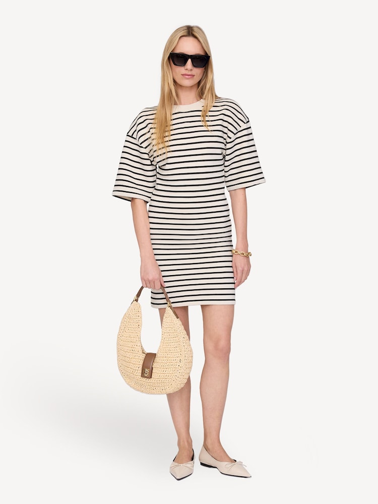 ANINE BING Black Mona Dress - Image 1 of 4 ANINE BING Black Mona Dress - Image 1 of 4