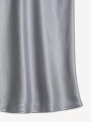ANINE BING Blue Bar Silk Skirt - Image 4 of 4