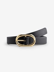 ANINE BING Black Small Signature Link Belt - Image 1 of 1