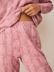 Pink Hamish The Highland Cow Long Sleeve Pyjamas - Image 5 of 8
