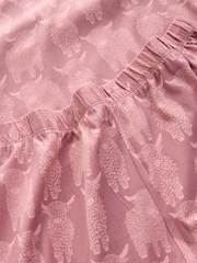 Pink Hamish The Highland Cow Long Sleeve Pyjamas - Image 8 of 8