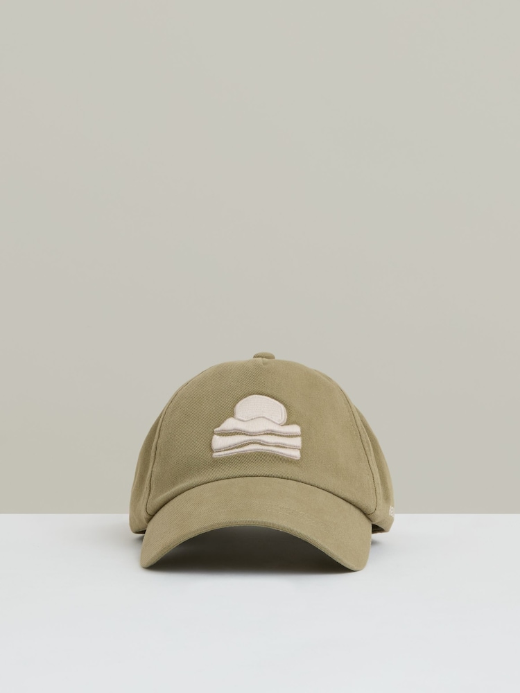 Reiss Washed Sage Brava Cap Reiss | Ché Sunset-Embroidered Cap - Image 1 of 5