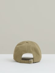 Reiss Washed Sage Brava Cap Reiss | Ché Sunset-Embroidered Cap - Image 4 of 5
