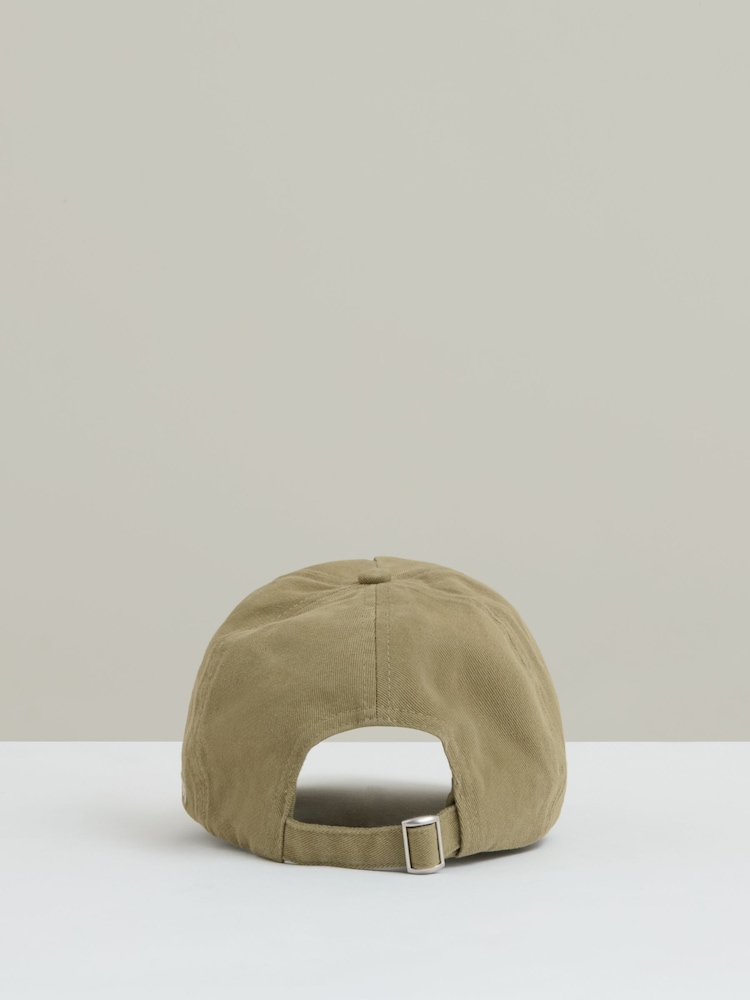 Reiss Washed Sage Brava Sunset-Embroidered Cap - Image 4 of 5