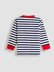 Azul - Top con diseño de aplique de JoJo Maman Bébé - Imagen 2 de 3