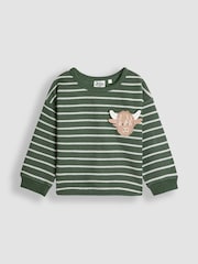 JoJo Maman Bébé Green Pocket Appliqué Top - Image 1 of 3