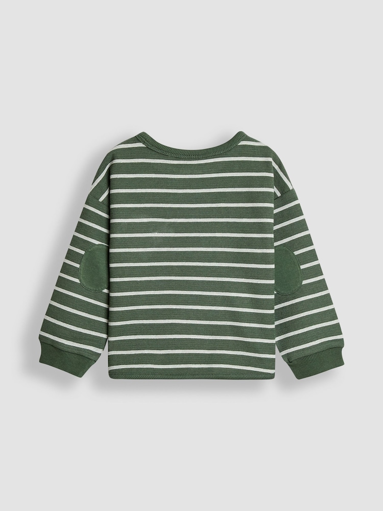 JoJo Maman Bébé Green Pocket Appliqué Top - Image 2 of 3
