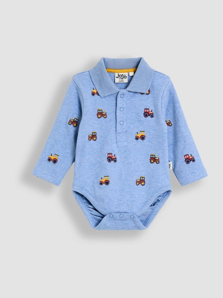 JoJo Maman Bébé Embroidered Polo Body - Bild 1 von 3