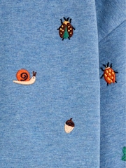 Blau - Jojo Maman Bébé Jersey Sweatshirt - Bild 3 von 3