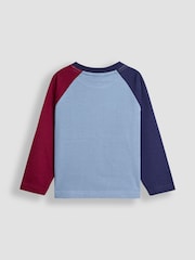 JoJo Maman Bébé Denim Appliqué Patch Top - Image 2 of 3