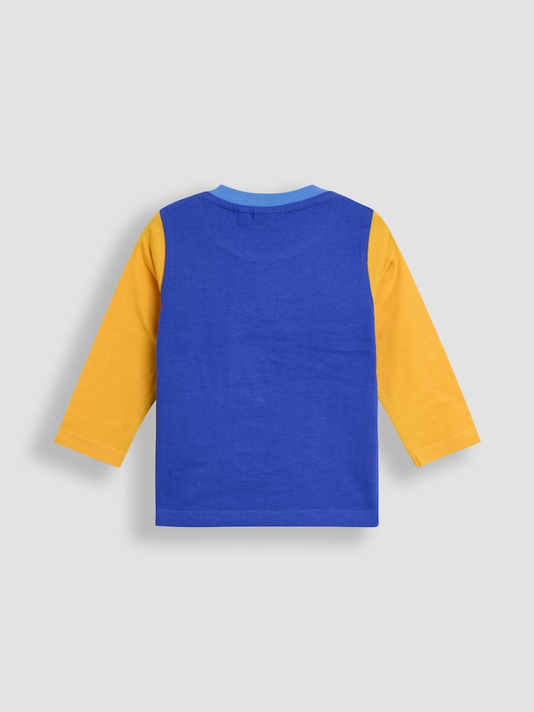 Cobalt Blue Fox - رداء علوي بأبليك من Jojo Maman Bébé - صورة 2 من 4 Cobalt Blue Fox - رداء علوي بأبليك من Jojo Maman Bébé - صورة 2 من 4