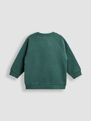 JoJo Maman Bébé Green Appliqué Sweatshirt - Image 2 of 4