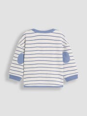 JoJo Maman Bébé Blue Pocket Appliqué Top - Image 2 of 3