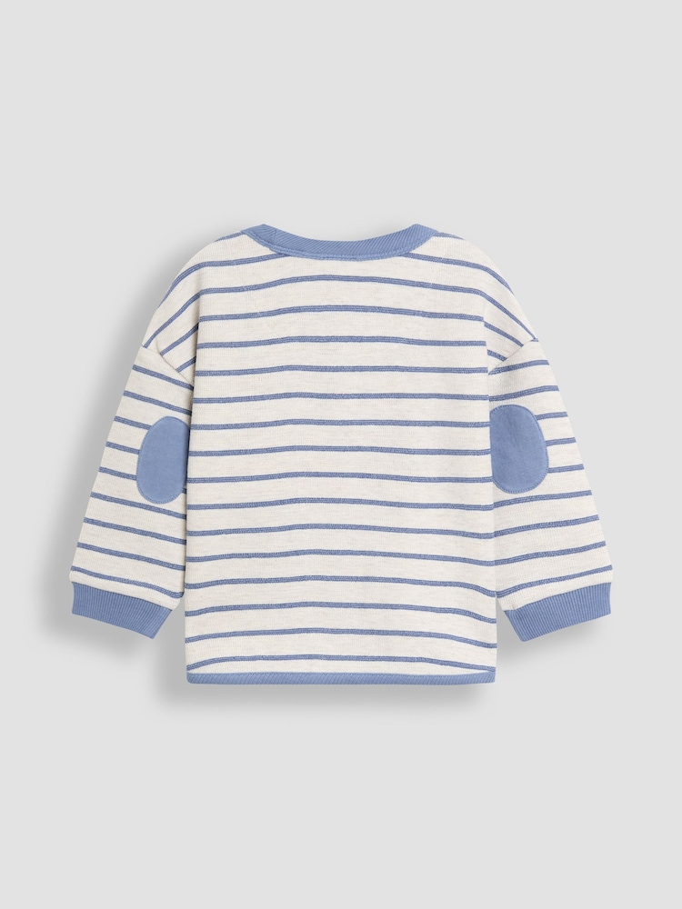 JoJo Maman Bébé Blue Pocket Appliqué Top - Image 2 of 3