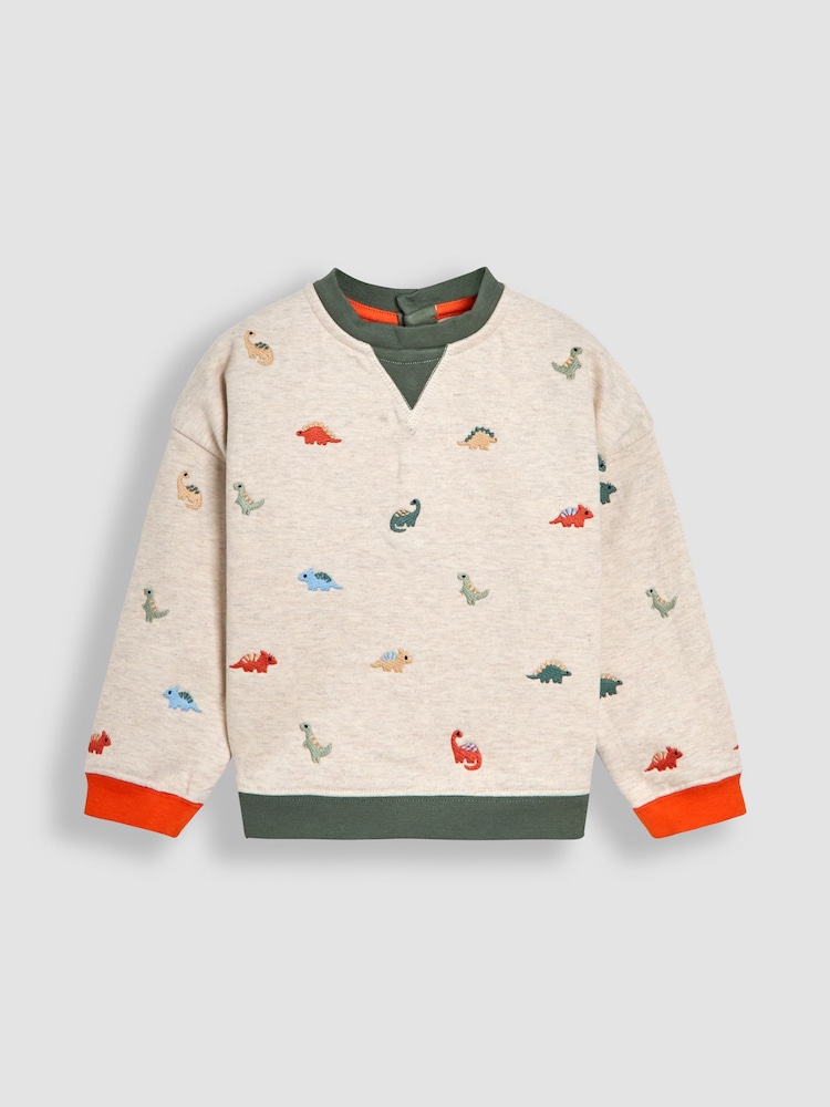 Natur - Jojo Maman Bébé Jersey Sweatshirt - Bild 1 von 3