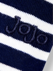 Jojo Maman Bébé Light Blue Classic Stripe Top - Image 3 of 3