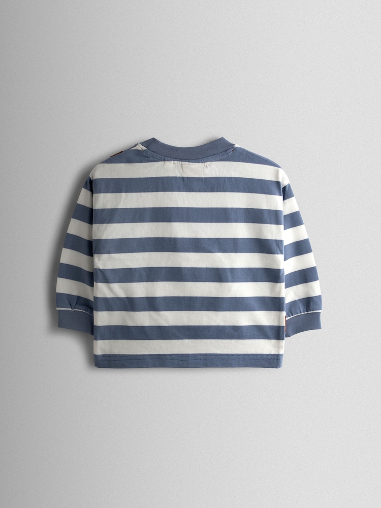 بني دب - رداء علوي بحقيبة جيب من JoJo Maman Bébé - صورة 2 من 3