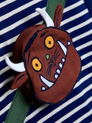 JoJo Maman Bébé Blue Gruffalo Pocket Bag Top - Image 3 of 3