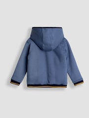 JoJo Maman Bébé Blue Giraffe Cosy Hoodie - Image 2 of 3