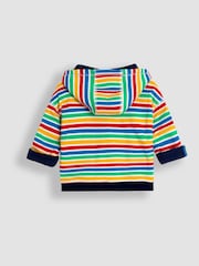 JoJo Maman Bébé Navy Blue Dragon Appliqué Hoodie - Image 6 of 10