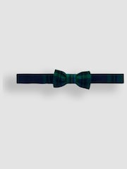 JoJo Maman Bébé Navy Blue 3-Piece Bow Tie Waistcoat & Shirt Set - Image 6 of 6