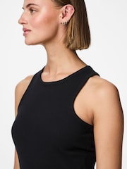 PIECES Black Jersey Vest Tops 2 Pack - Image 4 of 5
