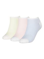 Tommy Hilfiger Multi Trainer Liner Socks 3 Pack - Image 1 of 2
