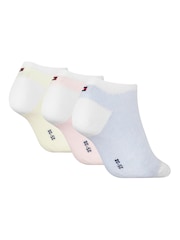 Tommy Hilfiger Multi Trainer Liner Socks 3 Pack - Image 2 of 2