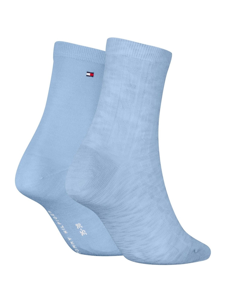 Tommy Hilfiger Blue Ankle Socks - Image 2 of 2