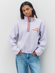Columbia Purple Helvetia™ II Cropped Half Snap Fleece - Image 1 of 6