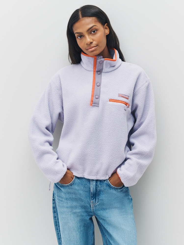 Columbia Purple Helvetia™ II Cropped Half Snap Fleece - Image 1 of 6