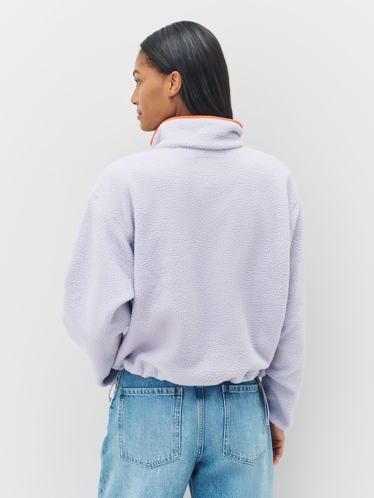 Columbia Purple Helvetia™ II Cropped Half Snap Fleece - Image 2 of 6
