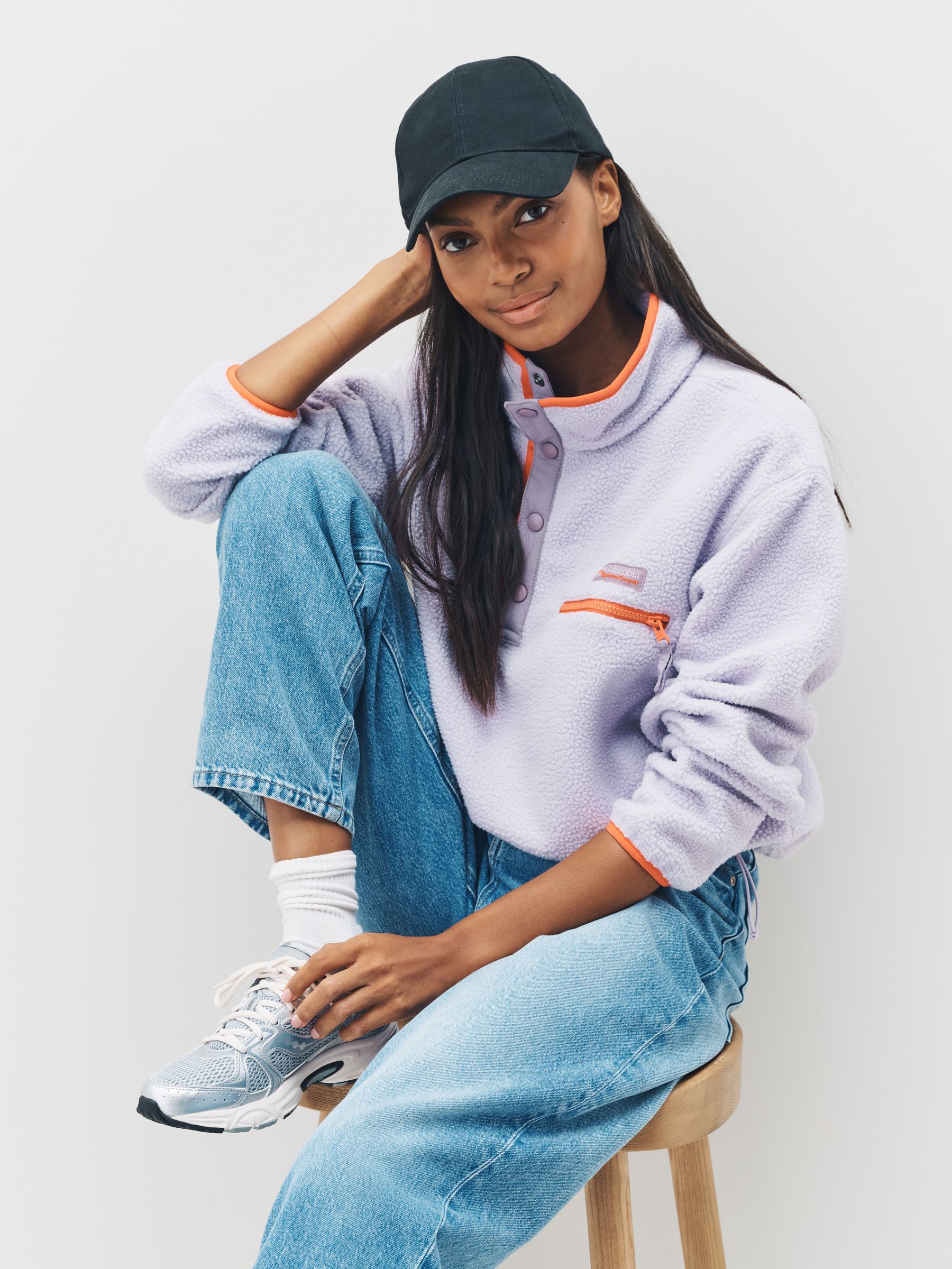 Buy Columbia Helvetia™ II Plain Cropped Half Snap Fleece from Next USA