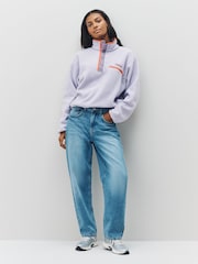 Columbia Purple Helvetia™ II Cropped Half Snap Fleece - Image 3 of 6