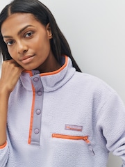 Columbia Purple Helvetia™ II Cropped Half Snap Fleece - Image 5 of 6